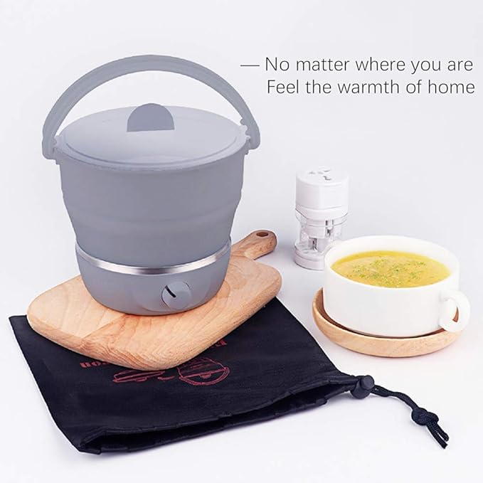 Drizzle Foldable Electric Cooker Travel Hot Pot