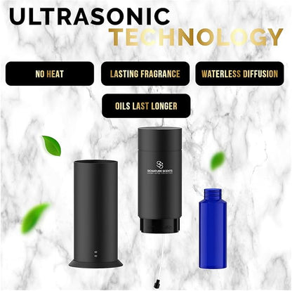 Luxury Essential Oil Diffuser – Waterless Oil Diffuser