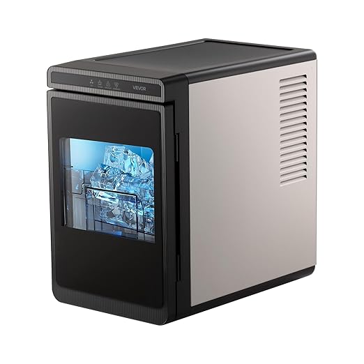 VEVOR Countertop Ice Maker, 22 lbs per Day, Self-Cleaning Portable Machine