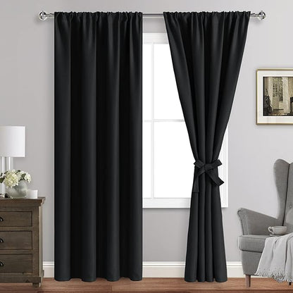 JIUZHEN Blackout Curtains for Bedroom