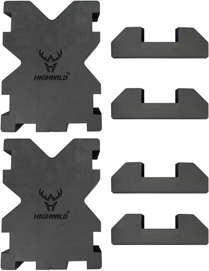 Highwild Shooting Foam Rest X-Block Bench Rest with Base