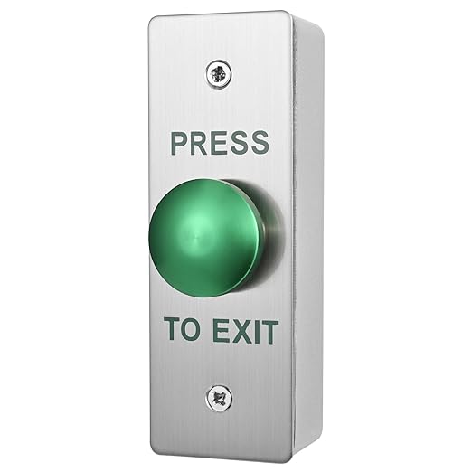 Push to Exit Button for Door Access Control Big Press Button Waterproof