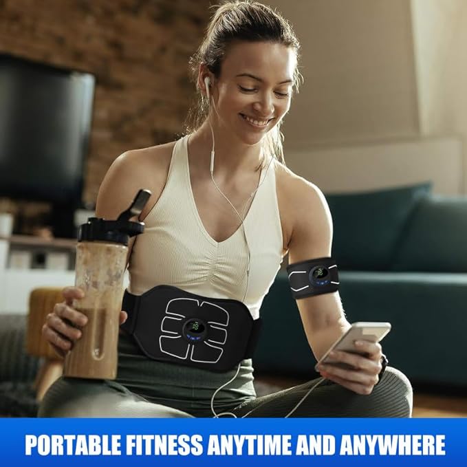 MarCoolTrip MZ Electronic Muscle Stimulator, Abs Stimulator Muscle Toner