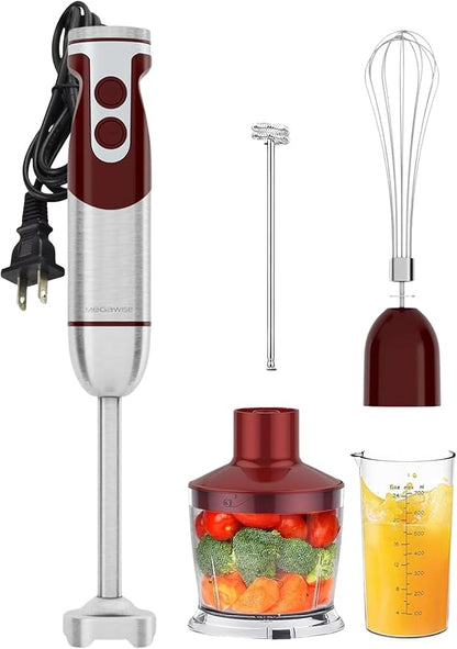 MegaWise 5-in-1 Hand Blender Set