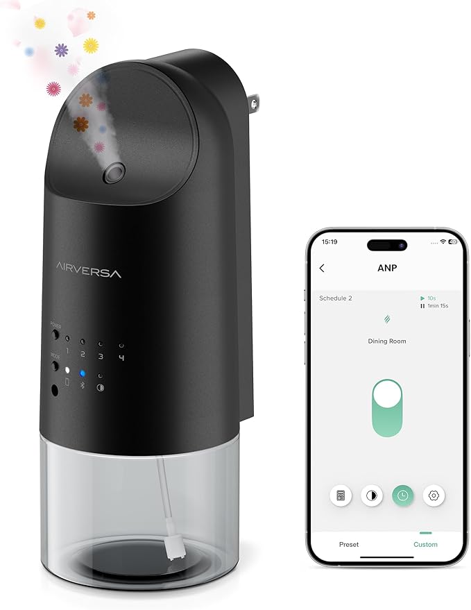 Airversa Smart Waterless Diffuser Plug in Wall