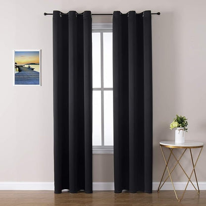 ChrisDowa Grommet Blackout Curtains