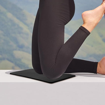OSALADI 2pcs Extra Thick Garden Kneeling Pads Lightweight Cushion for Gardening Plumbing Painting Yoga and Floor Protection Comfortable Knee Support Mats in Black
