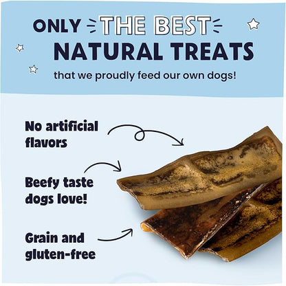 Pawstruck 2-in-1 Collagen Wrapped Jerky Natural Treats for Dogs - 5 Slices - Limited Ingredient Grain Free for Small, Medium, and Large Dogs