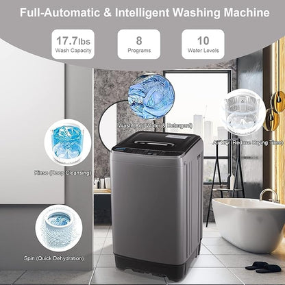 17.7 lbs Full Automatic Washing Machine