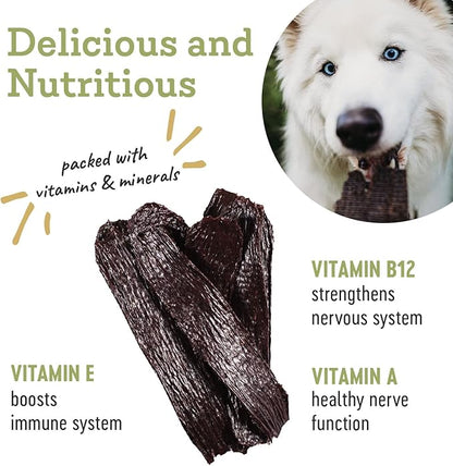 Farm Hounds - Beef Kidney - Premium Natural Beef Kidney Jerky For Dogs - Made From 100% Humanely Raised Cattle - Organ Treat - Great For Training & Treats - No Added Fillers - Made in USA -4oz -1 Pack