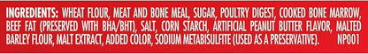 Milk-Bone MaroSnacks Dog Treats, Peanut Butter, 40 Ounce with Real Bone Marrow and Calcium