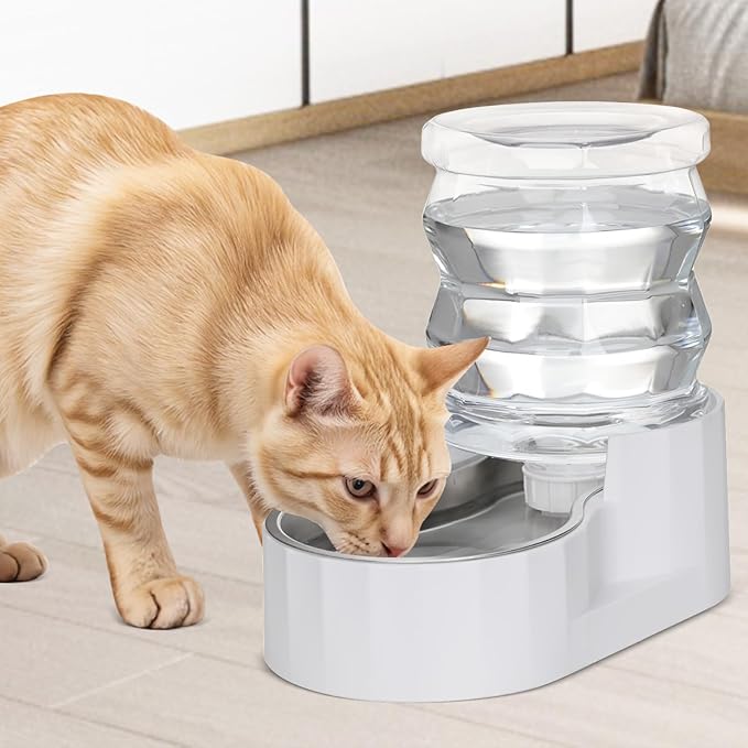 RIZZARI Gravity Water Bowl Dispenser
