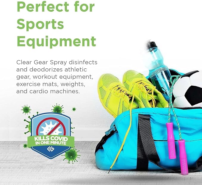 Clear Gear Disinfectant Cleaner, and Deodorizer