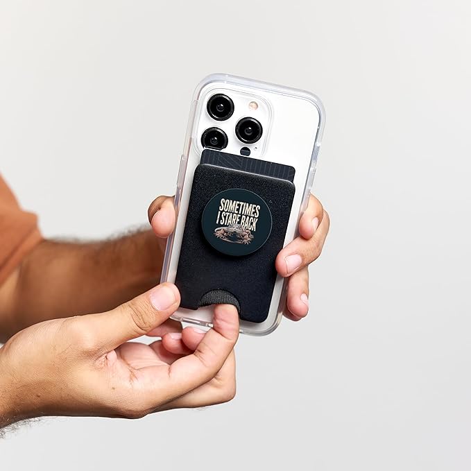 Uromastyx Owner Stare Back Uromastyx PopSockets PopWallet for MagSafe