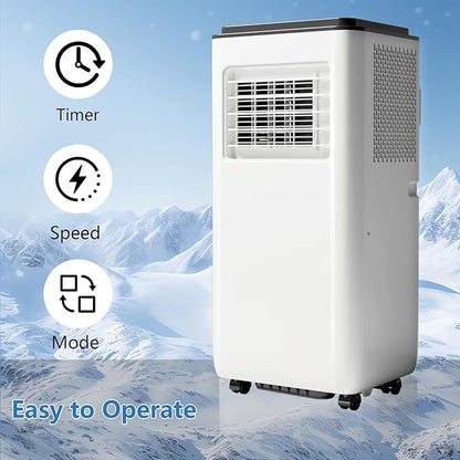 Portable Air Conditioners, 8000 BTU Cooling Capacity