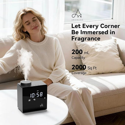 2026 Smart Waterless Diffuser, 2000 Sq.Ft Cold Air Scent Machine