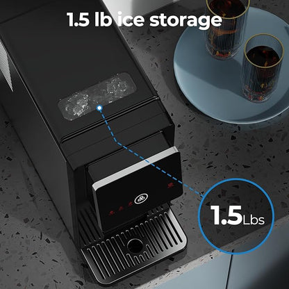 Nugget Ice Makers Countertop, Portable Ice Maker