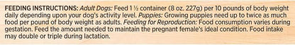 Nutrish Rachael Ray Wet Dog Food Chicken Paw Pie, 8 oz. Tub, 8 Count