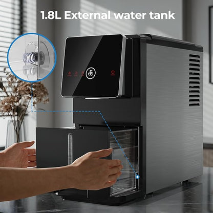 Nugget Ice Makers Countertop, Portable Ice Maker