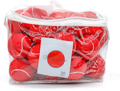 Magicorange Tennis Balls, 30 Pack Advanced Training Tennis Balls Practice Ball, Pet Dog Playing Balls,Good for Beginner Training Ball