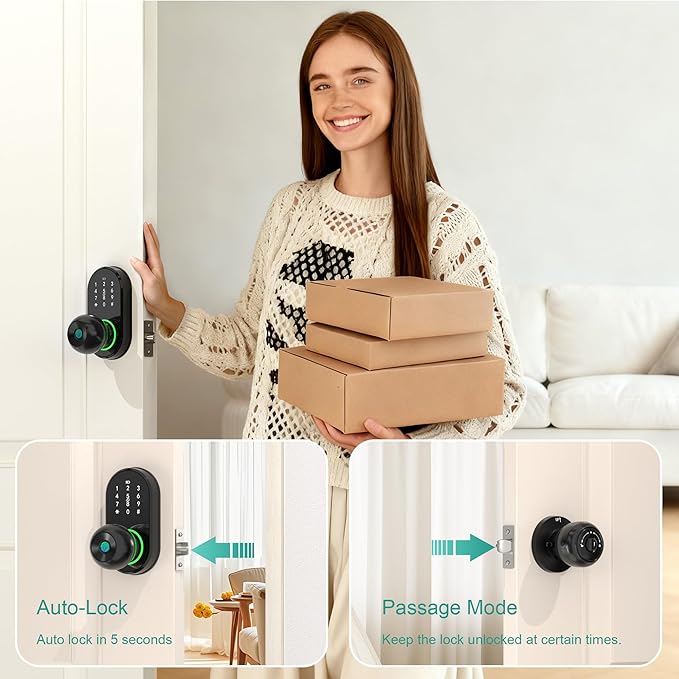 Smart Door Lock Keyless Entry Door Lock