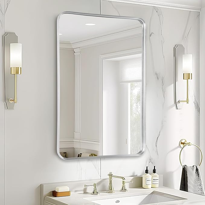 Fabuday Bathroom Wall Mirror Rectangle