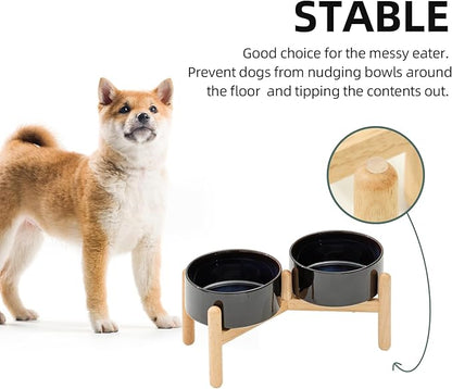 Ceramic 6.1inch Raised Dog Bowl