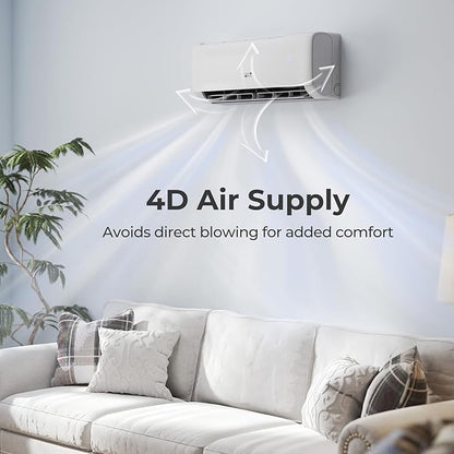 COSTWAY 12000 BTU Mini Split Air Conditioner,