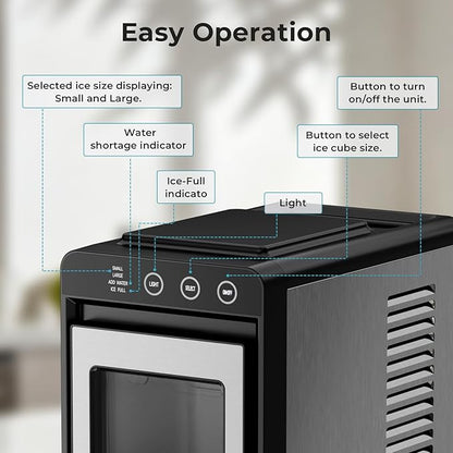 Antarctic Star Countertop Ice Maker Machine