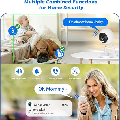 5G/2.4G Indoor/Outdoor Security Camera