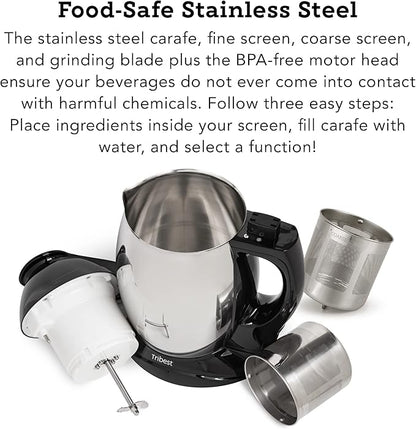 Tribest SB-130 Soyabella, Automatic Soy Milk and Nut Milk Maker Machine