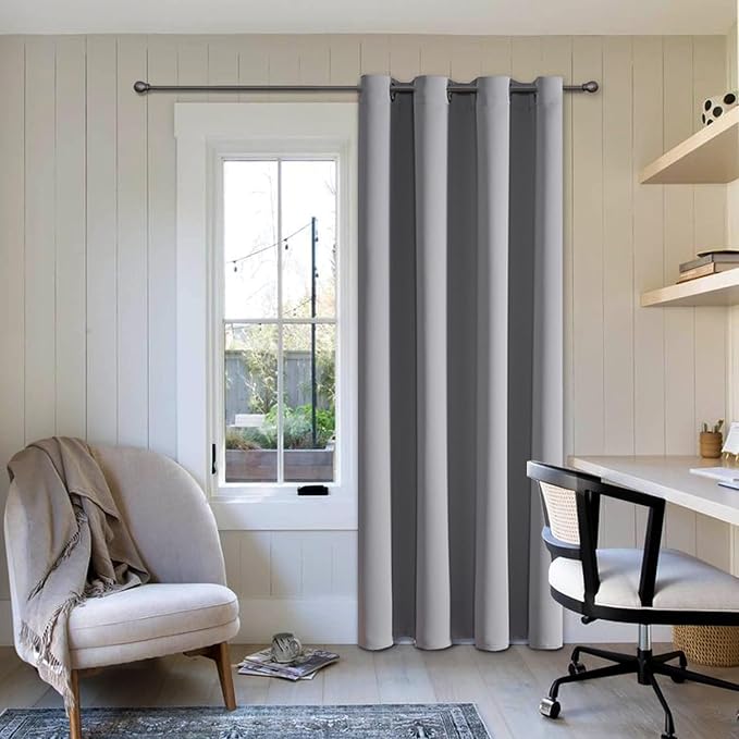 ChrisDowa Grommet Blackout Curtains