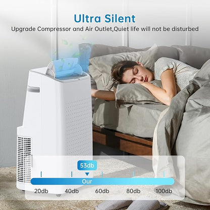 Portable Air Conditioners, 15000 BTU Cooling Capacity