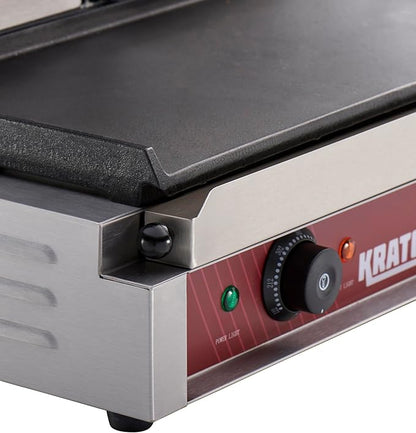 Kratos Commercial Electric Panini Sandwich Grill