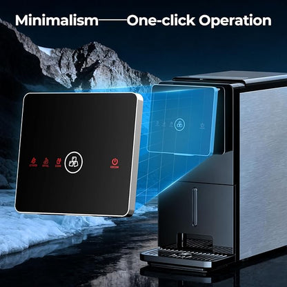 Antarctic Star Countertop Nugget Ice Maker, Self-Cleaning Portable Ice Machine