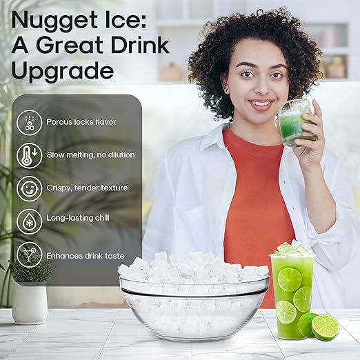 ICEPURE Nugget Ice Makers Countertop