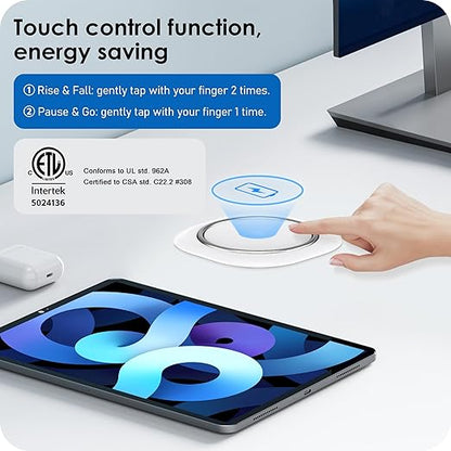 ANNQUAN Motorized Pop Up Countertop Receptacle