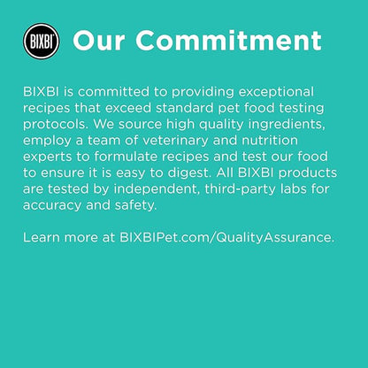 BIXBI Rawbble Freeze Dried Dog Food, Duck Recipe, 12 oz - 95% Meat and Organs, No Fillers - Pantry-Friendly Raw Dog Food for Meal, Treat or Food Topper - USA Made in Small Batches