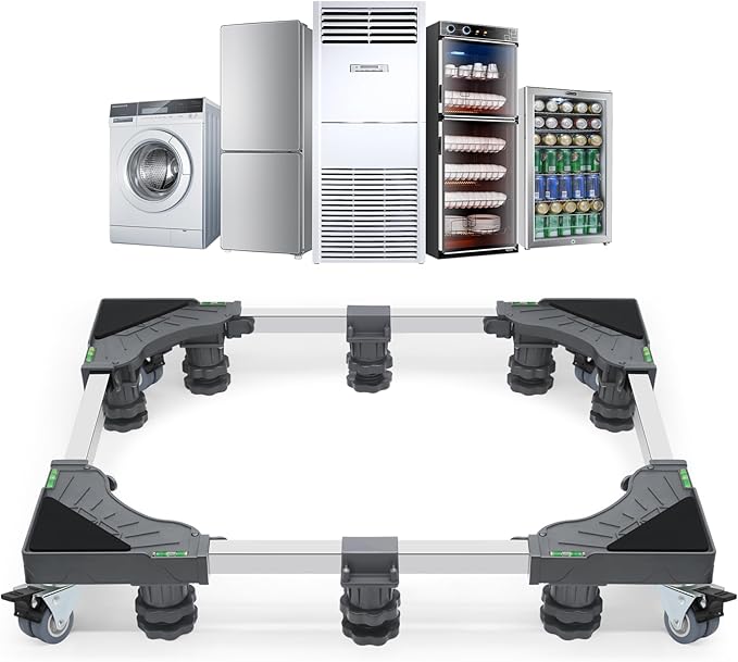 WBD WEIBIDA Upgraded Full-size Washing Machine Base Stand