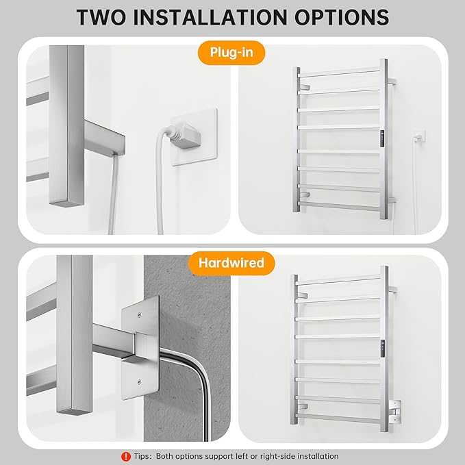 Towel Warmer Rack, Heated Towel Racks