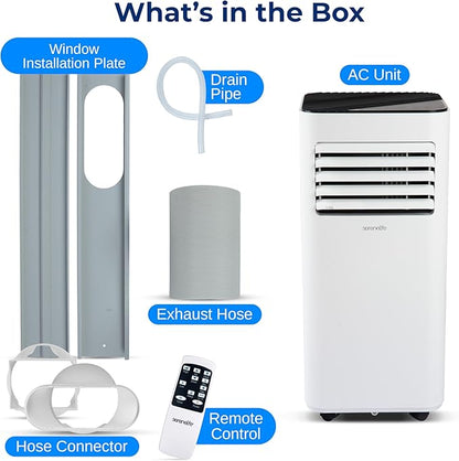 SereneLife 10000 BTU Portable Air Conditioner