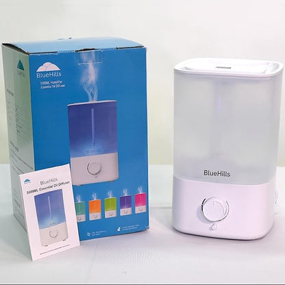 BlueHills Premium 5000 ML XL Essential Oil Diffuser Humidifier Large Room Huge