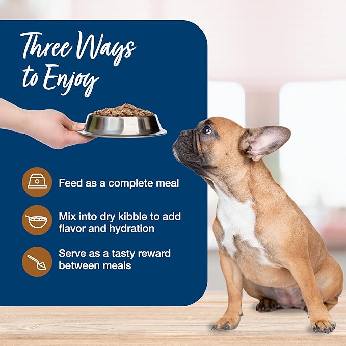Blue Buffalo Blue's Stew Grain Free Natural Adult Wet Dog Food, Hunter's Stew 12.5 oz cans (Pack of 12)