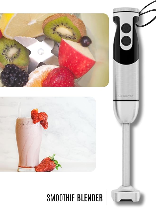 Megawise High-Power Hand Blender – 400W Max Power
