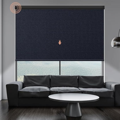 Motorized Roller Shade: 100% Blackout, Electric Blinds