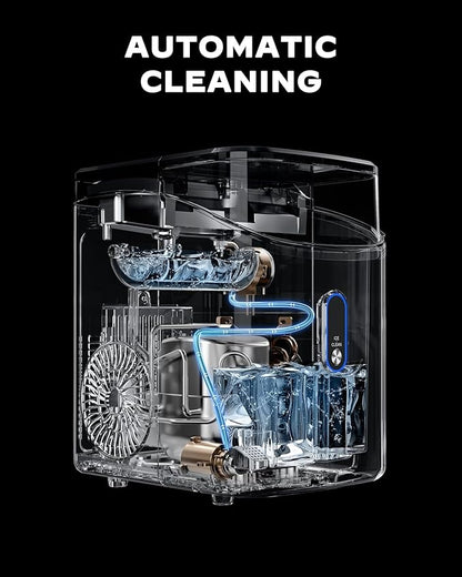 Silonn Nugget Ice Maker Countertop, Pebble Ice Maker