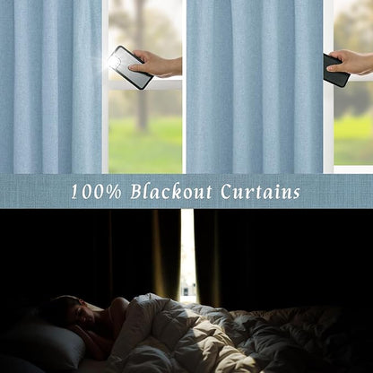 LAMIT Full Blackout Window Curtains