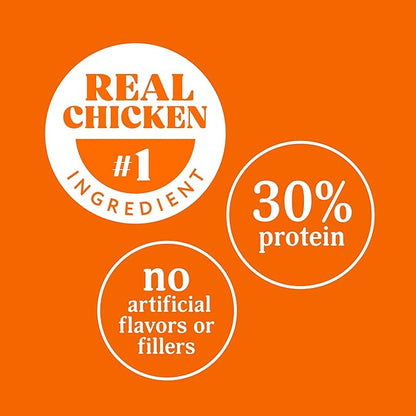 Milo's Kitchen Homestyle Dog Treats, Chicken Jerky, 8.5 Ounce, High Protein, No Artificial Flavors
