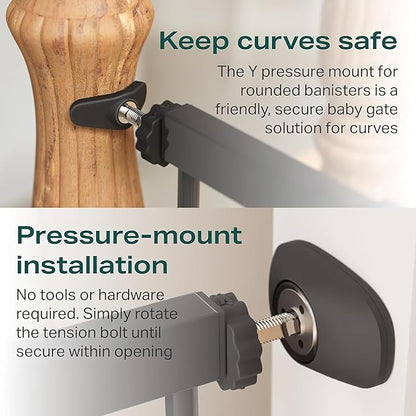Cumbor 2 Pack 29.7-46" Baby Gate