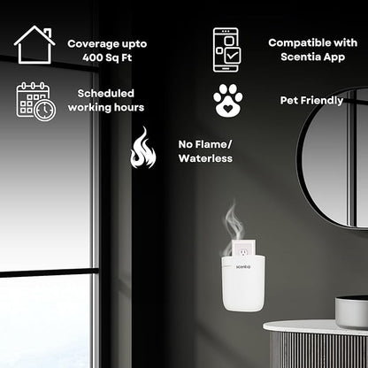 Home Scent Diffuser Starter Kit |Plug in Waterless Aroma Diffuser